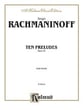 Ten Preludes Op. 23 piano sheet music cover